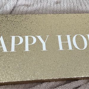 Happy hour sign! Beautiful and gold sparkle for any room to make it pop!